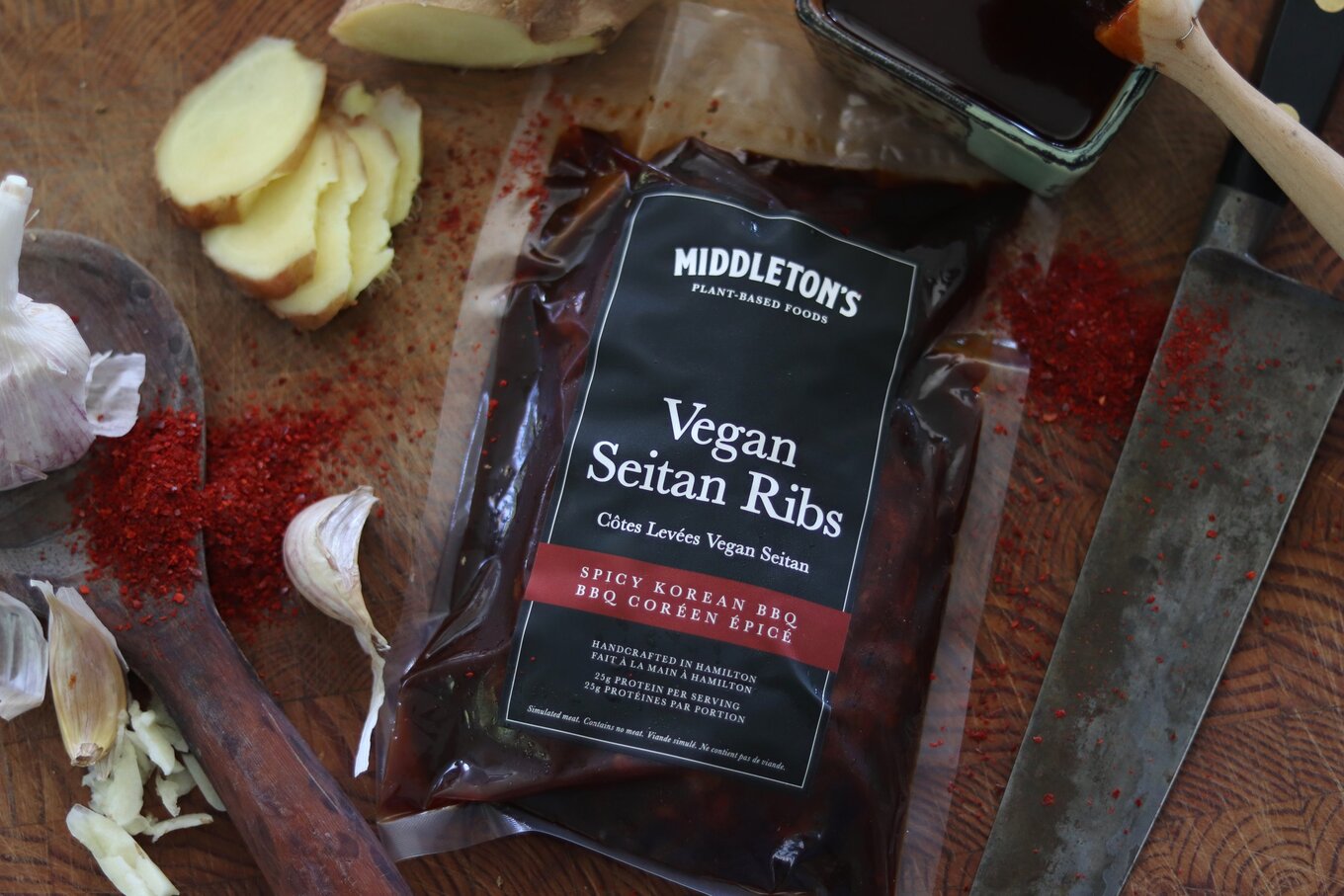 vegan seitan ribs